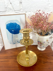 petit bougeoir laiton achat brocante en ligne