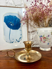 petit bougeoir laiton acheter brocante en ligne