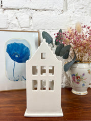 photophore noel delft faience pays bas decoration noel boutique en ligne