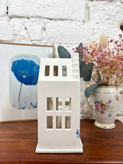 photophore noel delft faience pays bas decoration noel boutique en ligne