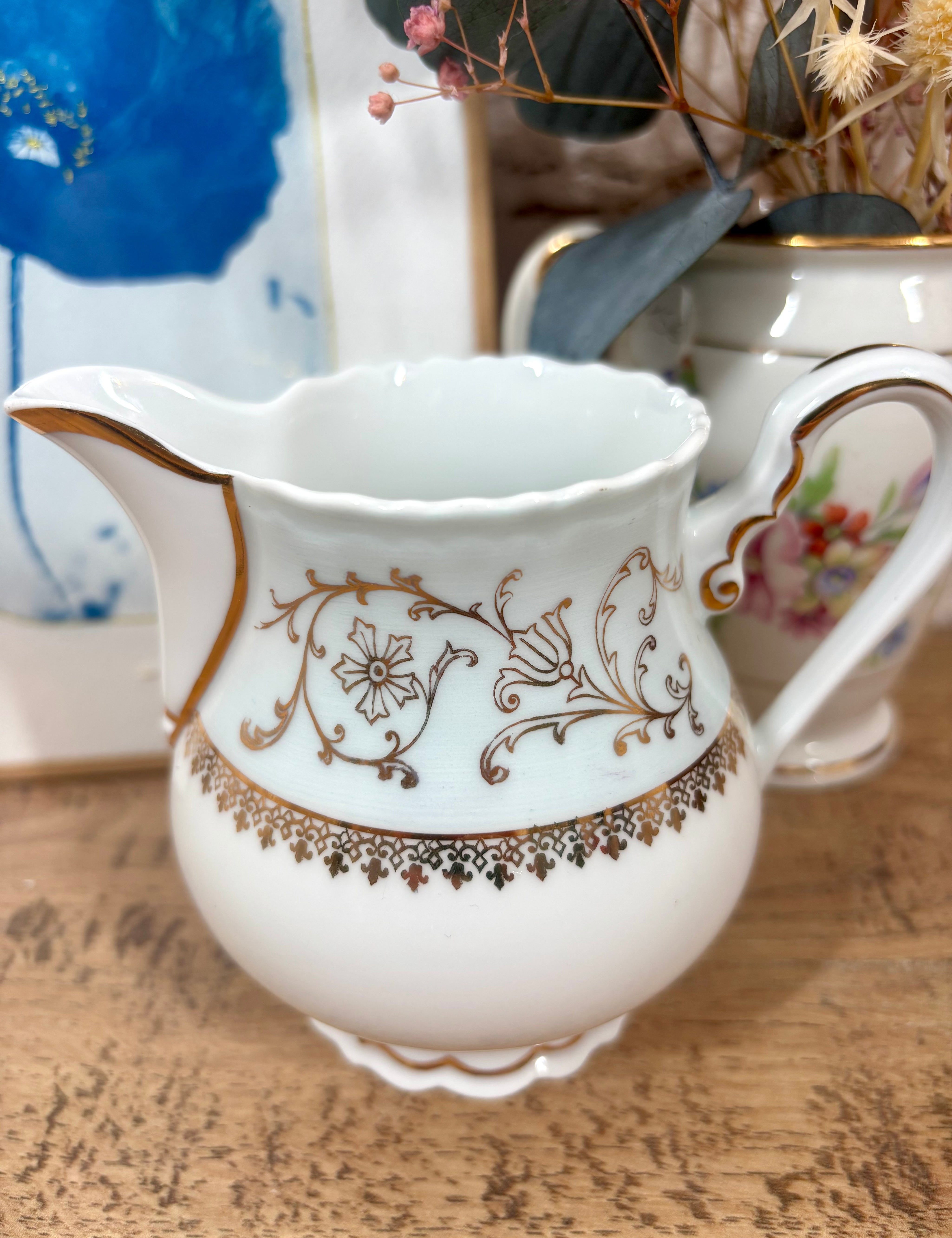 pot de lait limoges decoration vintage brocante en ligne vide grenier