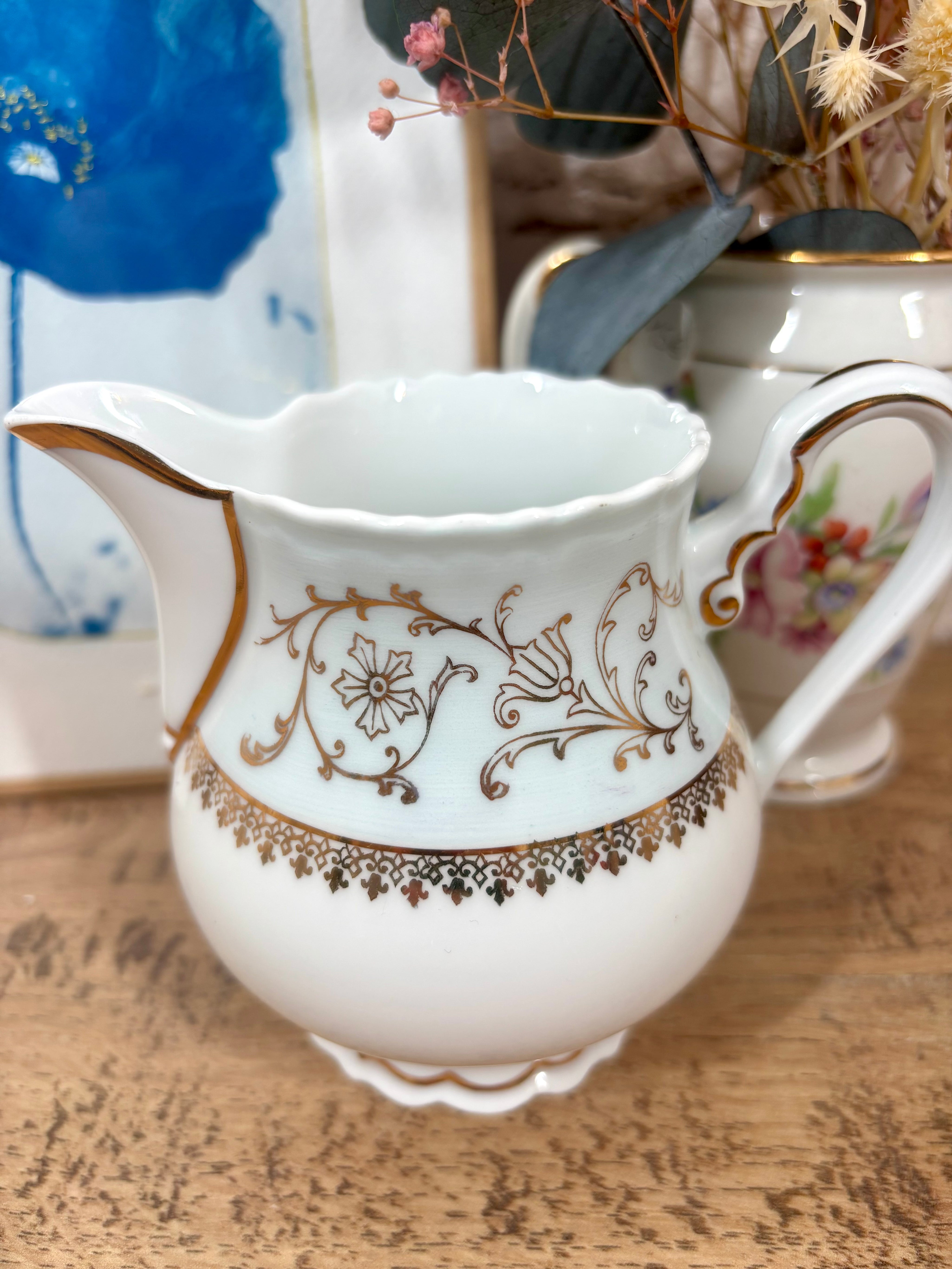 pot de lait limoges decoration vintage brocante en ligne vide grenier