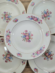 Assiette plate en faïence Sarreguemines N°16