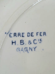 Plat en Terre de fer H.B & Cie N°7