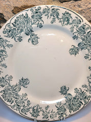 Plat rond Terre de fer Salins