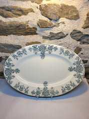 Plat oval 41 cm Terre de fer Salins