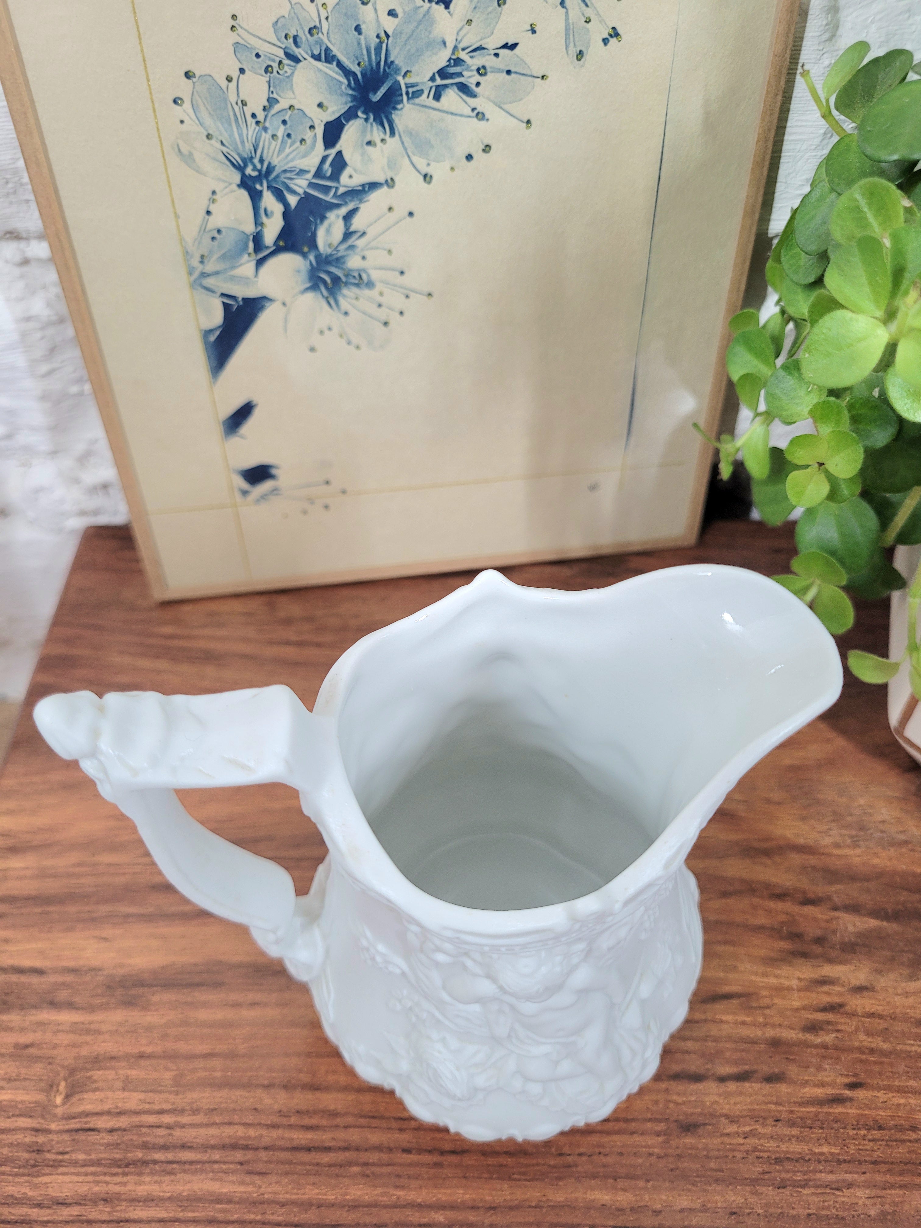 Pot à lait en porcelaine de Portmeirion, modèle Parian