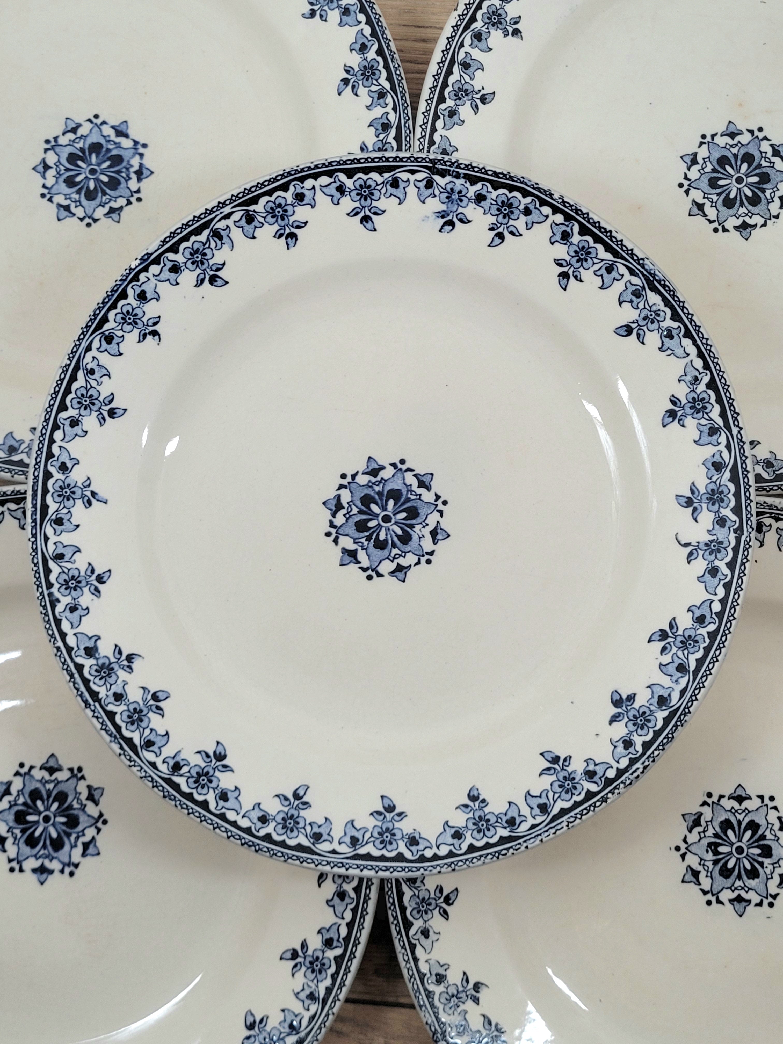 Assiette plate en Terre de fer H.B & Cie N°17