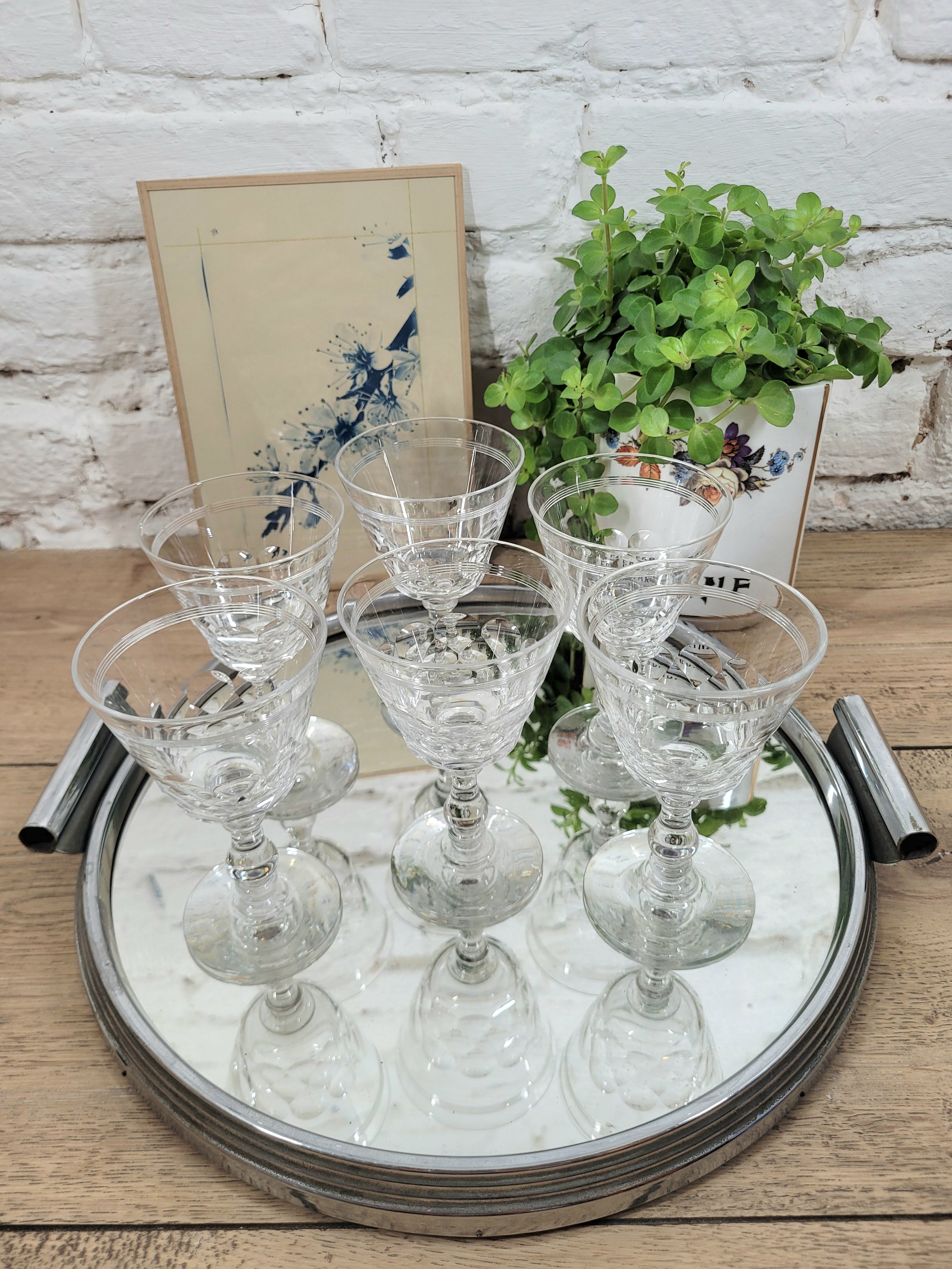 Petit verre à vin en cristal N°4