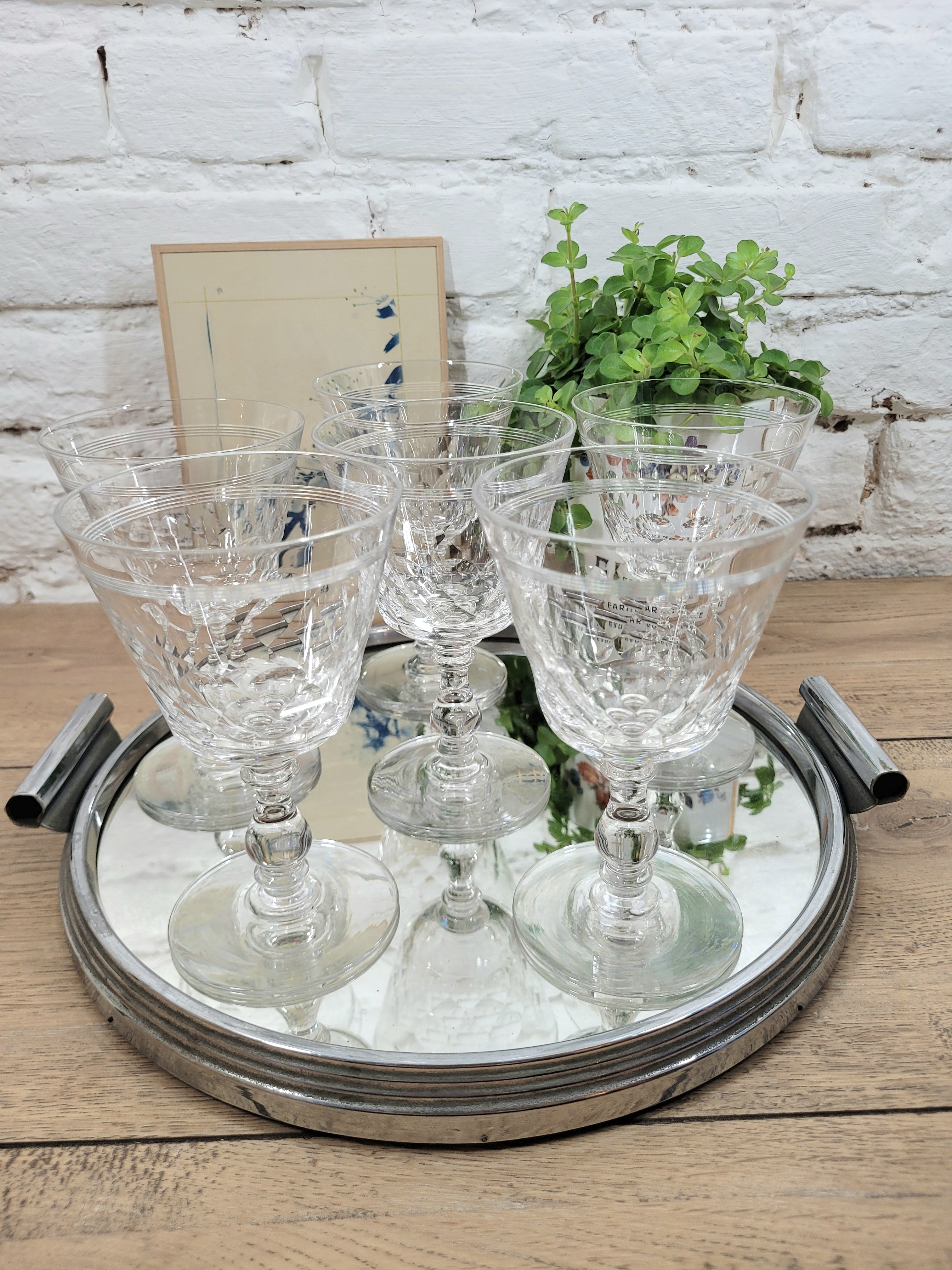 Grand verre à vin en cristal N°3