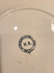 Lot 9 assiettes à dessert Monuments de Paris Choisy le Roi N°3