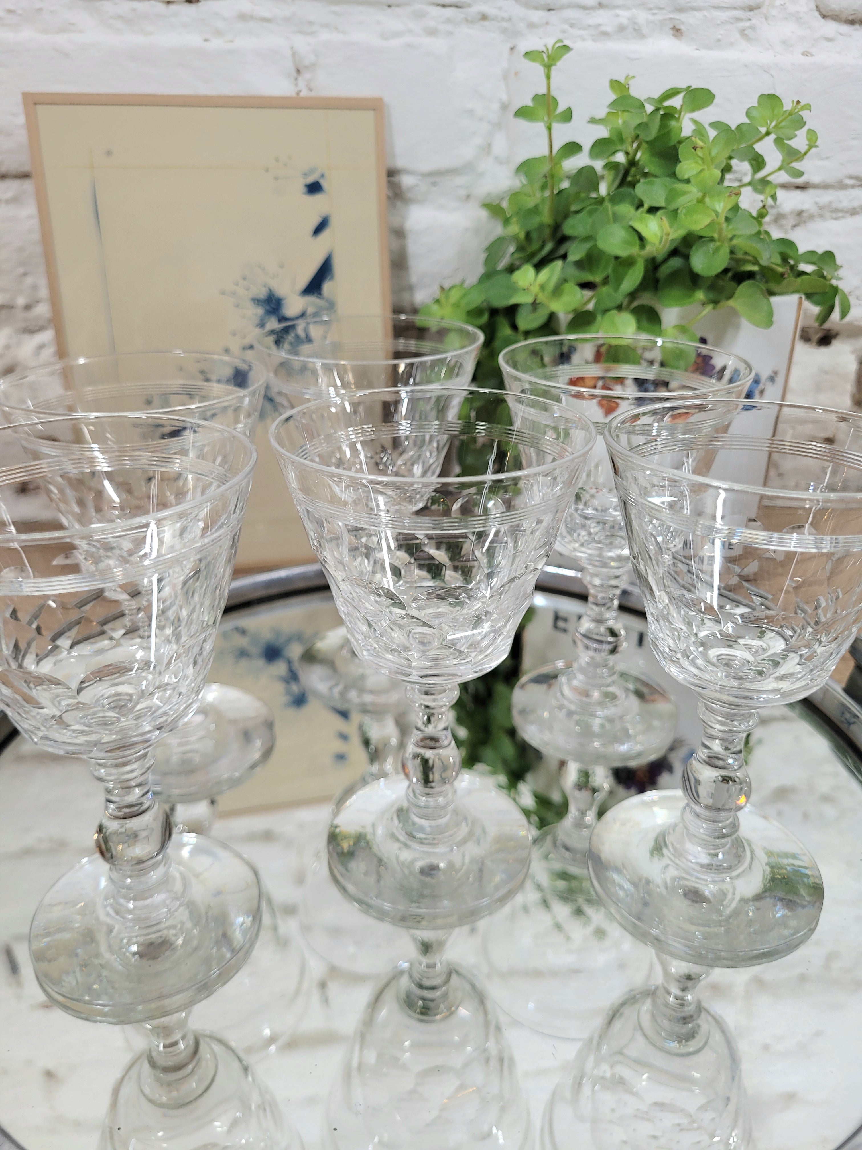 Petit verre à vin en cristal N°4