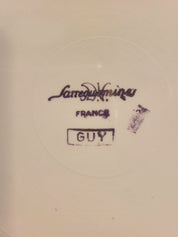 Assiette plate en faïence Sarreguemines N°16