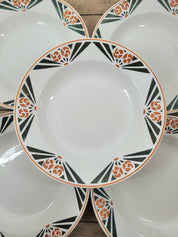 Assiette creuse en faïence Labrut Frères N°14