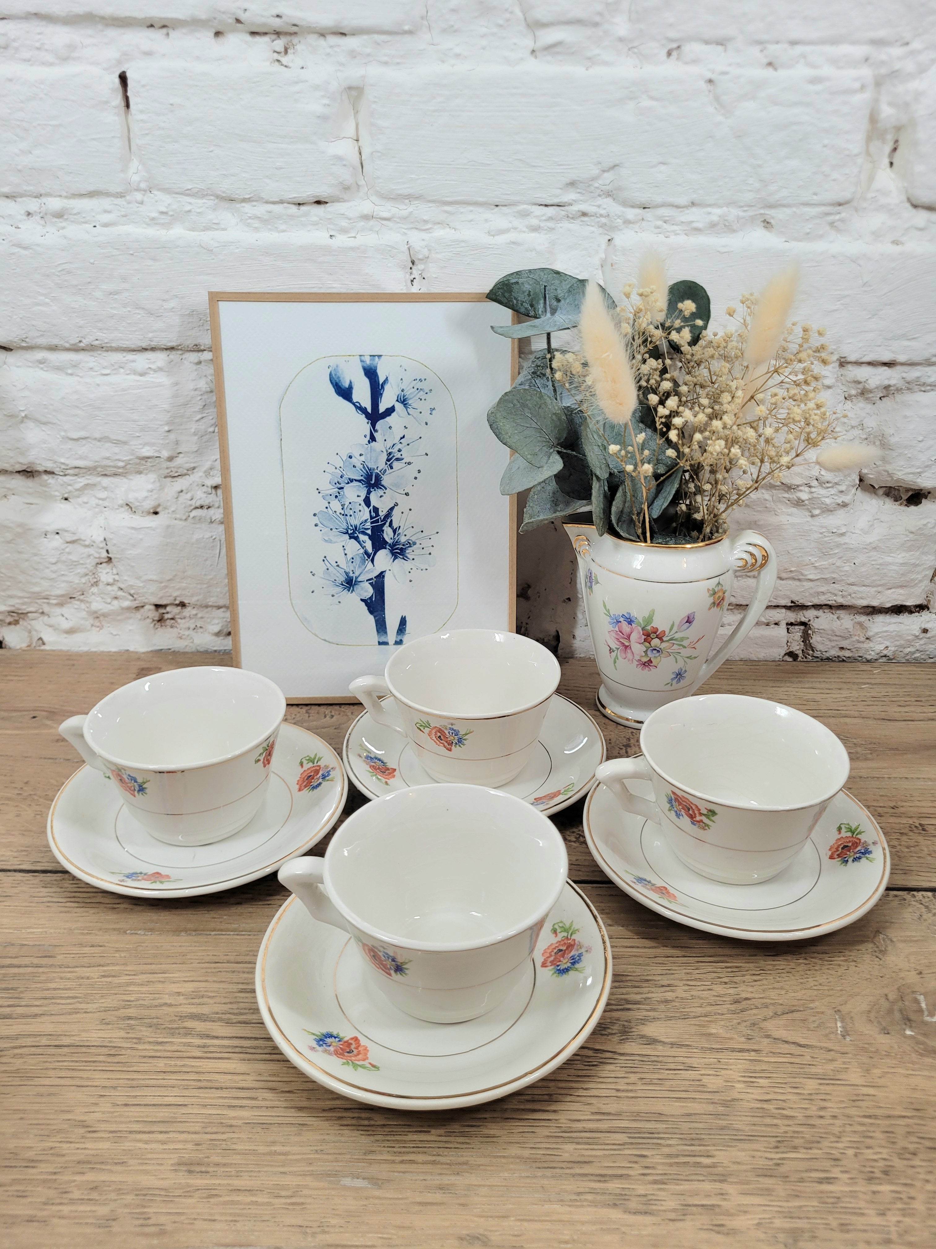 Tasse en faïence Moulin des Loups