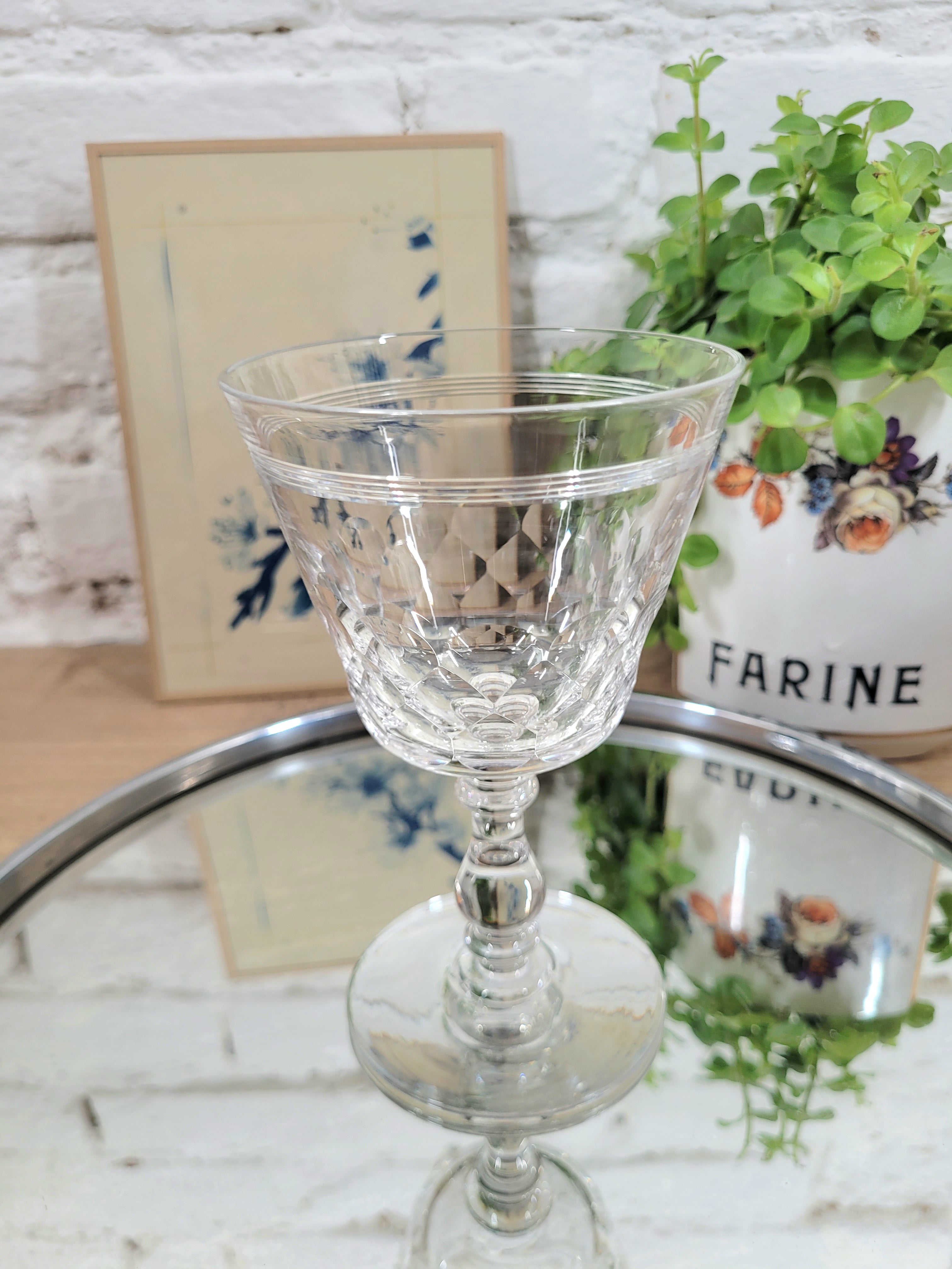 Grand verre à vin en cristal N°3