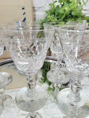 Petit verre à vin en cristal N°4