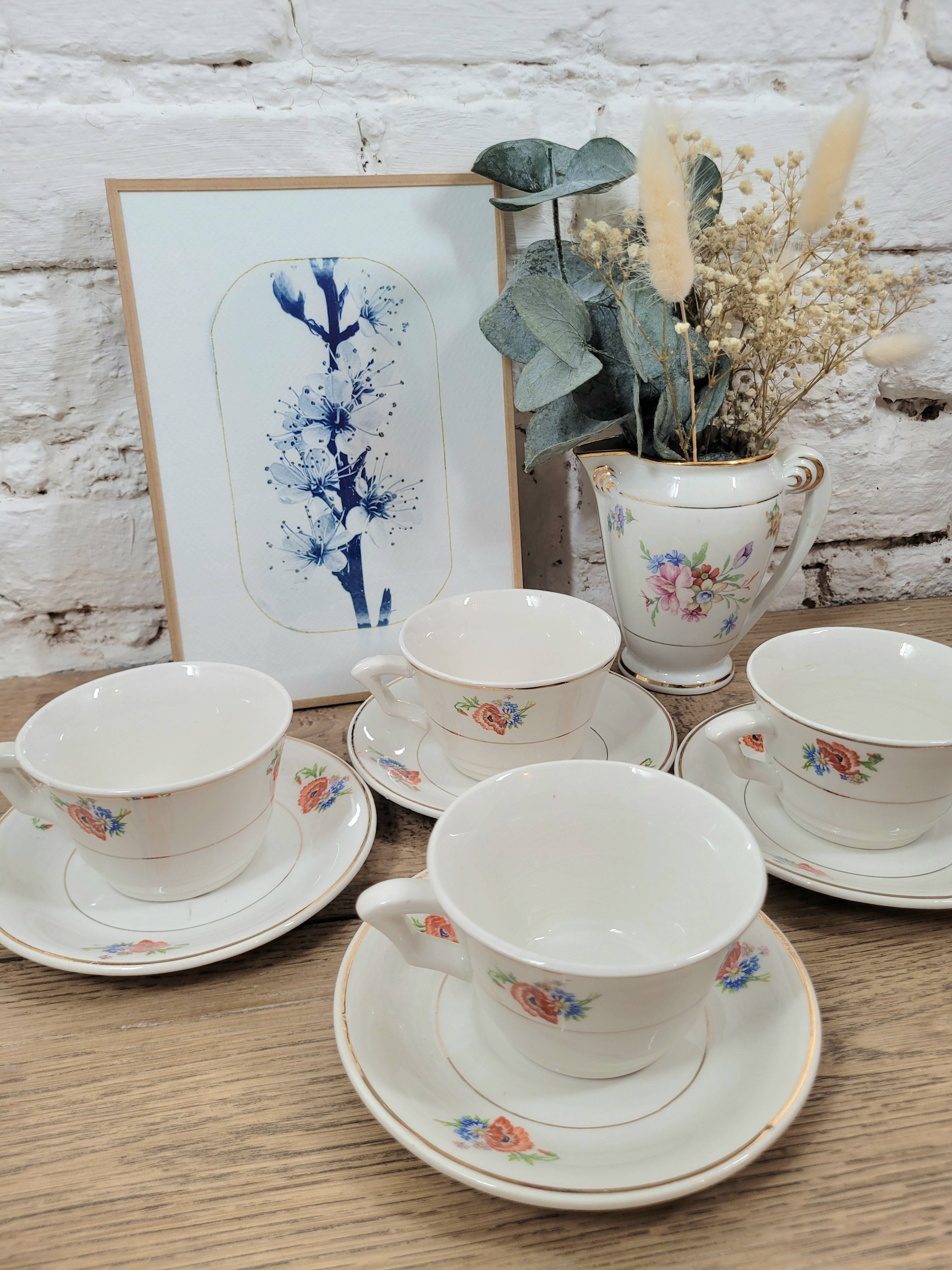 Tasse en faïence Moulin des Loups