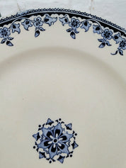 Assiette plate en Terre de fer H.B & Cie N°17