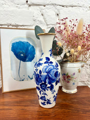 soliflore signé Delfts faience blanche pays bas brocante boutique en ligne chine